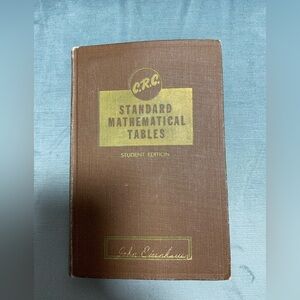 C.R.C. Standard Mathematical Tables The Chemical Rubber Co. 1964 13th Edition H